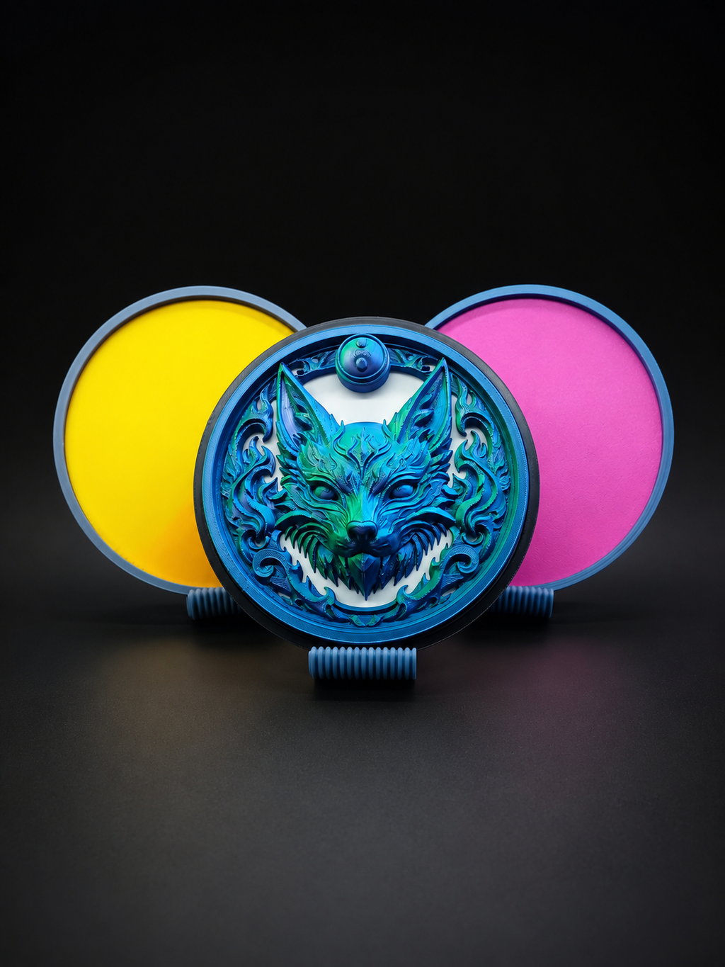 Spirit Fox Wandkunst Schichtdekor