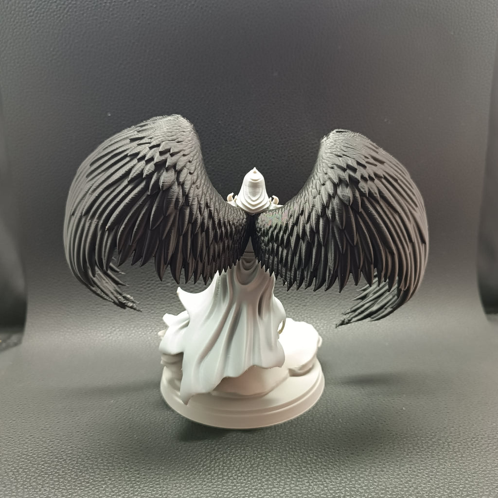 Gefallener Kriegsengel Mehrfarbig Figur Deko