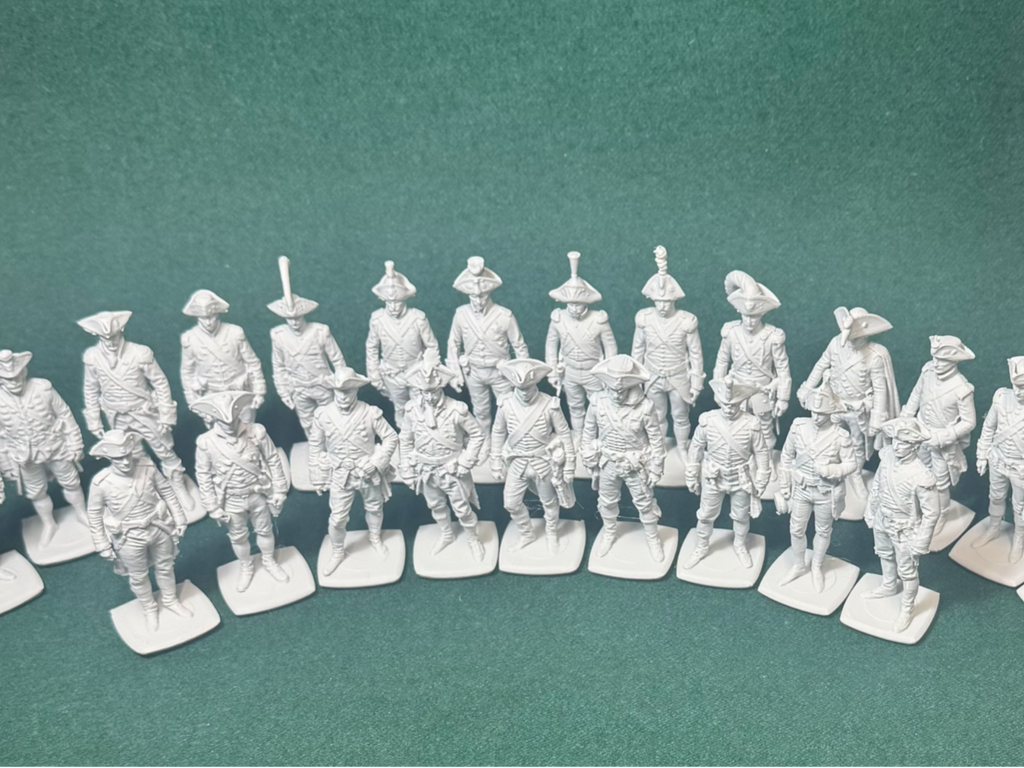 Soldaten des Krieges von 1812 Stehende Infanterie (23 gesamt) Figur Deko