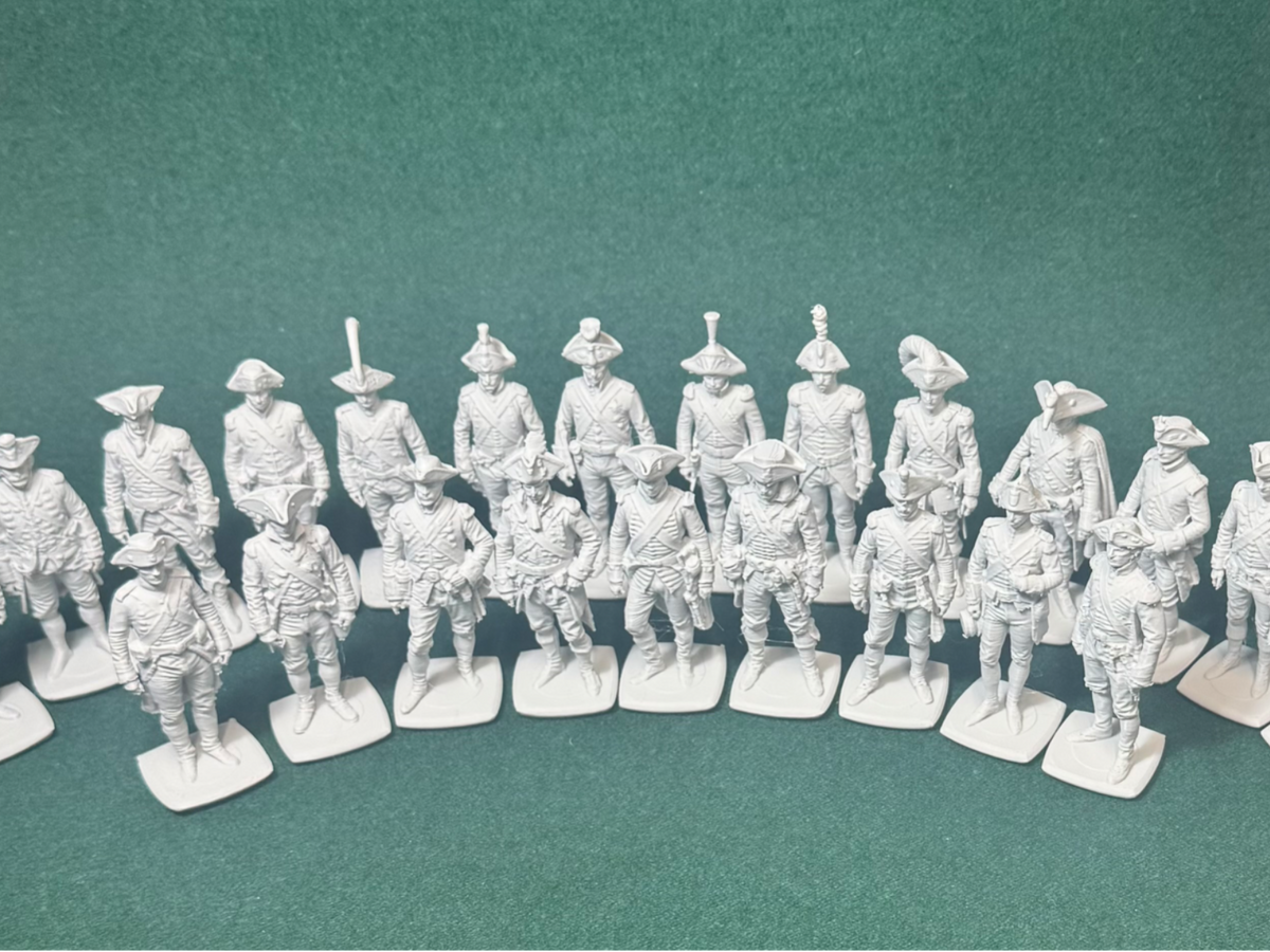Soldaten des Krieges von 1812 Stehende Infanterie (23 gesamt) Figur Deko