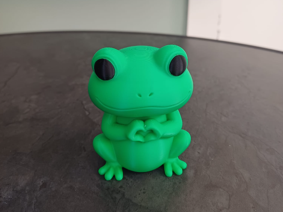Niedlicher Herzfrosch Figur Deko Statue Valentinstag Liebe Geschenk Tiere