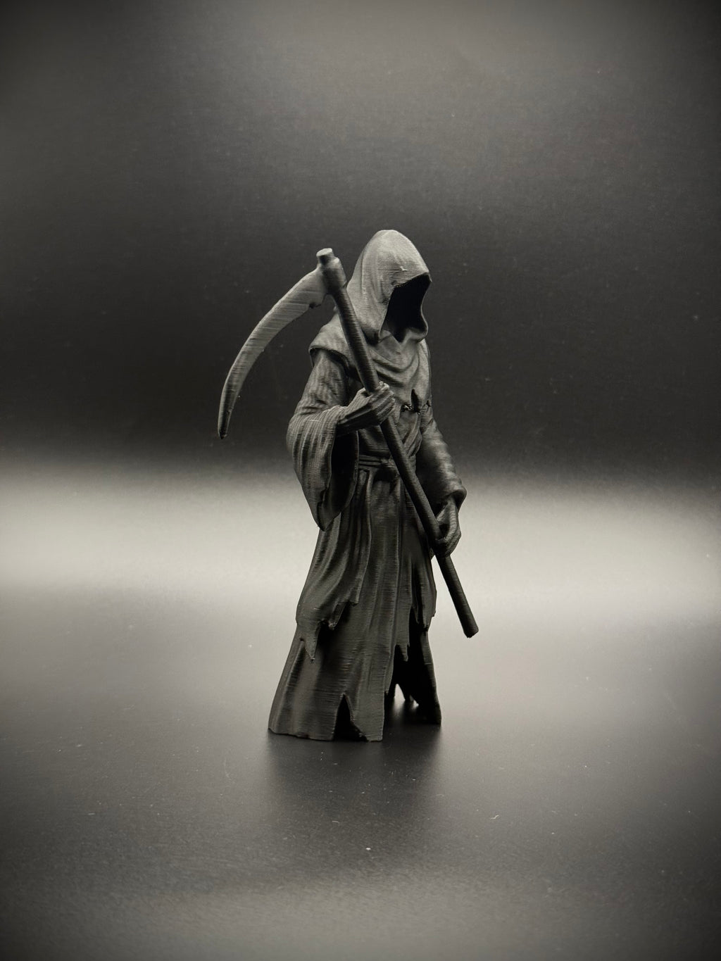 Skulptur Sensenmann Gespenst Gothic