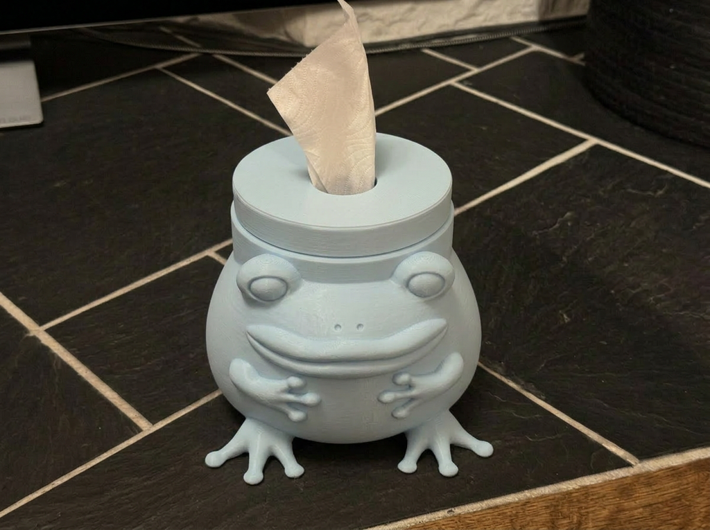 Toilettenpapierhalter Frosch Bad Deko