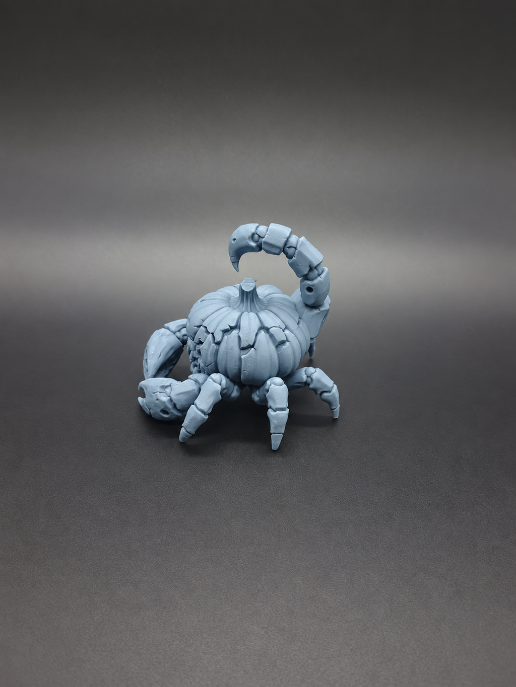 Kürbis-Skorpion Halloween-Horror-Kreatur Figur Deko