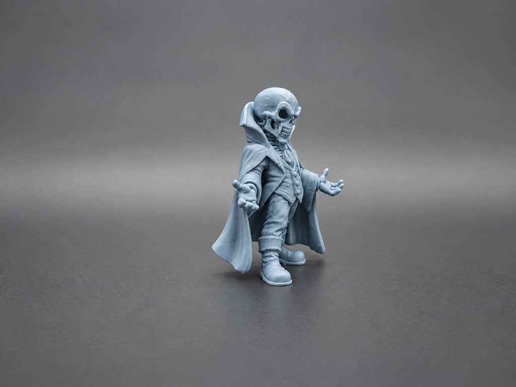 Chibi Skelett Dracula Halloween Vampir Figur Deko