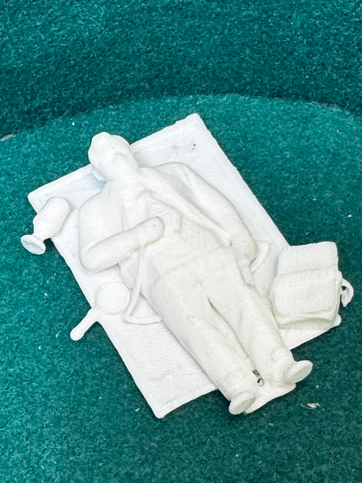 Opfer 6 Geheimnisvoller Charakter Figur Deko Statue Puppenhaus Miniatur
