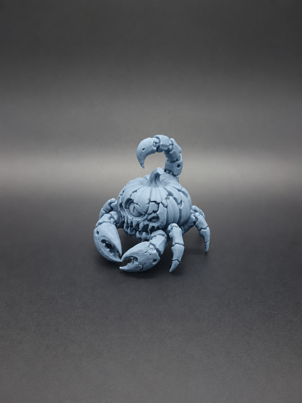 Kürbis-Skorpion Halloween-Horror-Kreatur Figur Deko