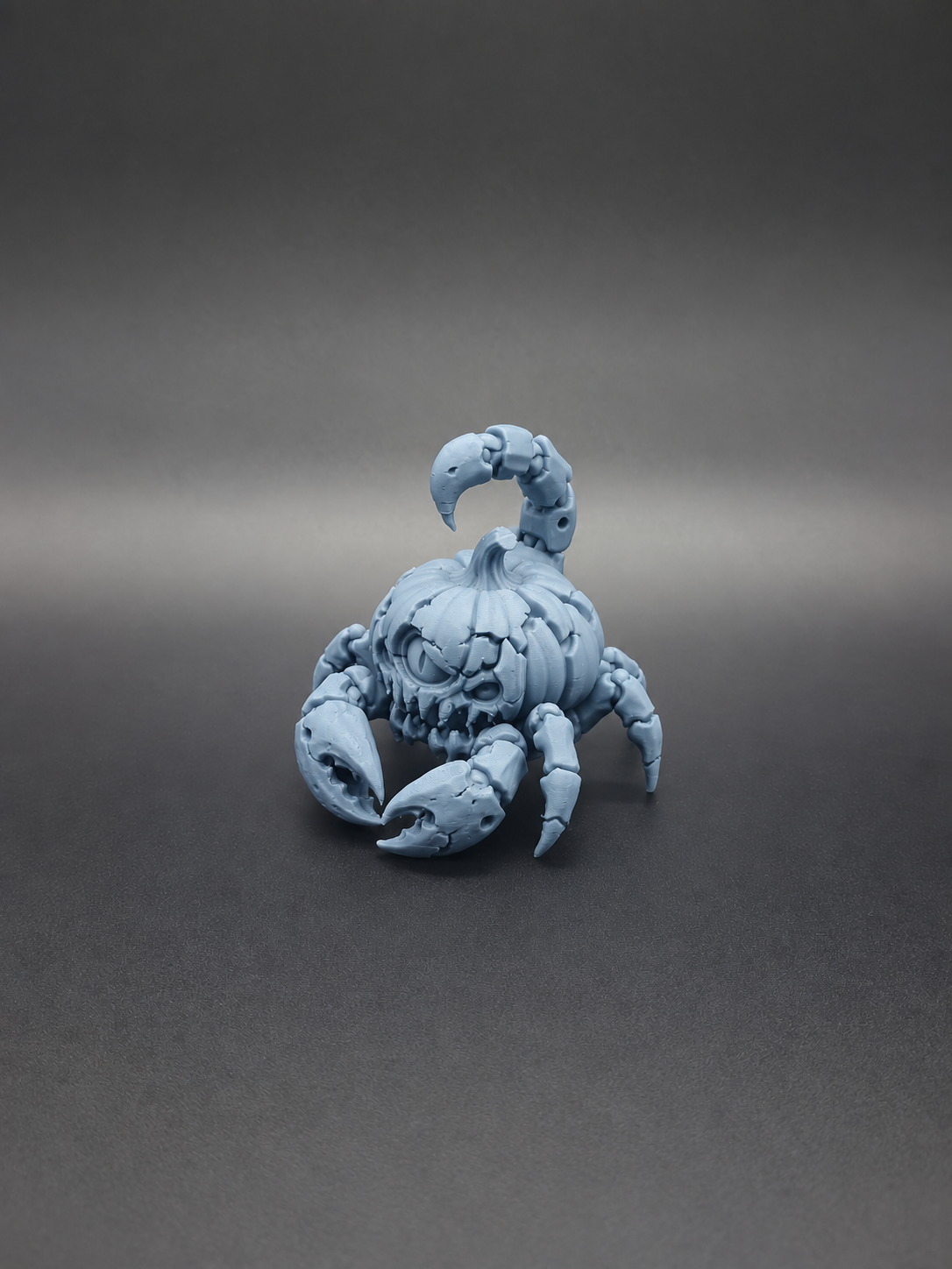 Kürbis-Skorpion Halloween-Horror-Kreatur Figur Deko