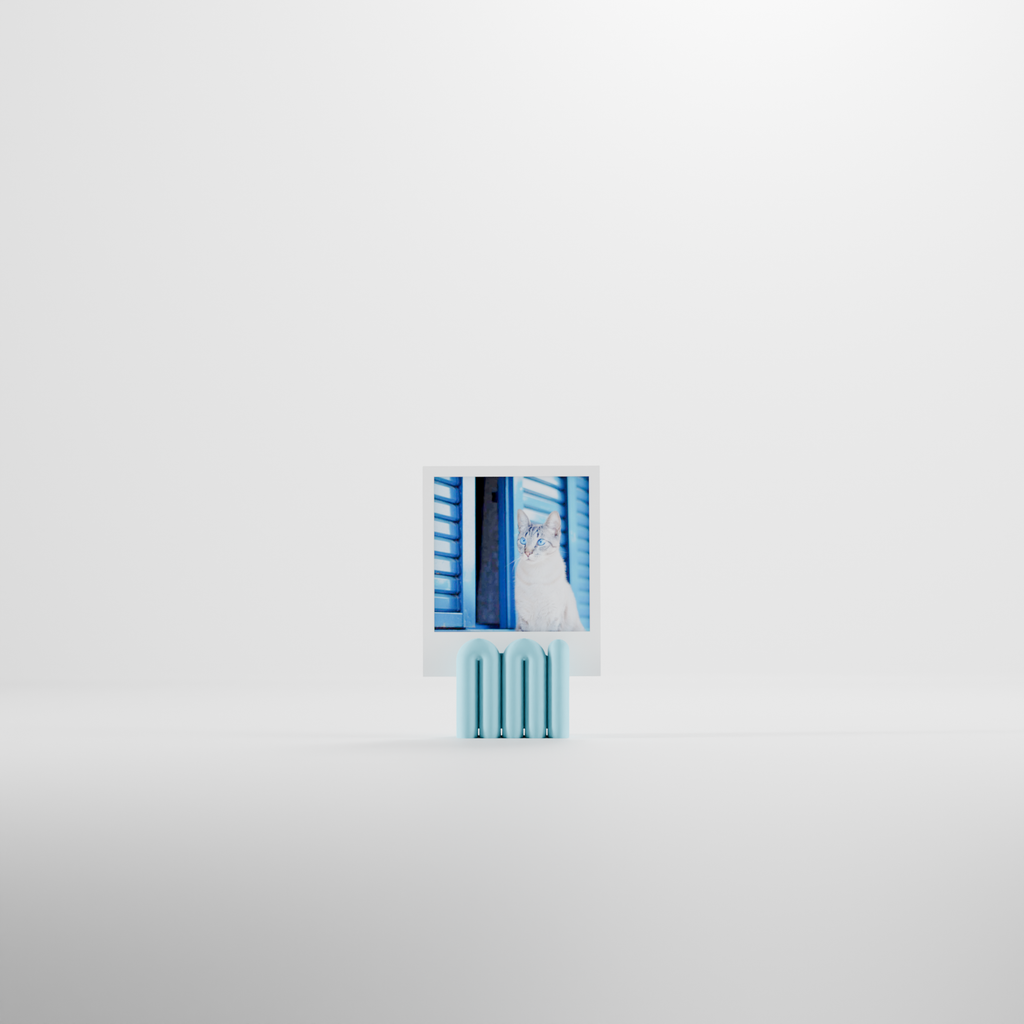 Fotohalter Wellen-Design