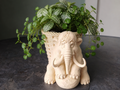 Niedlicher Mammut-Pflanztopf Blumentopf Übertopf Tierliebhaber Geschenk