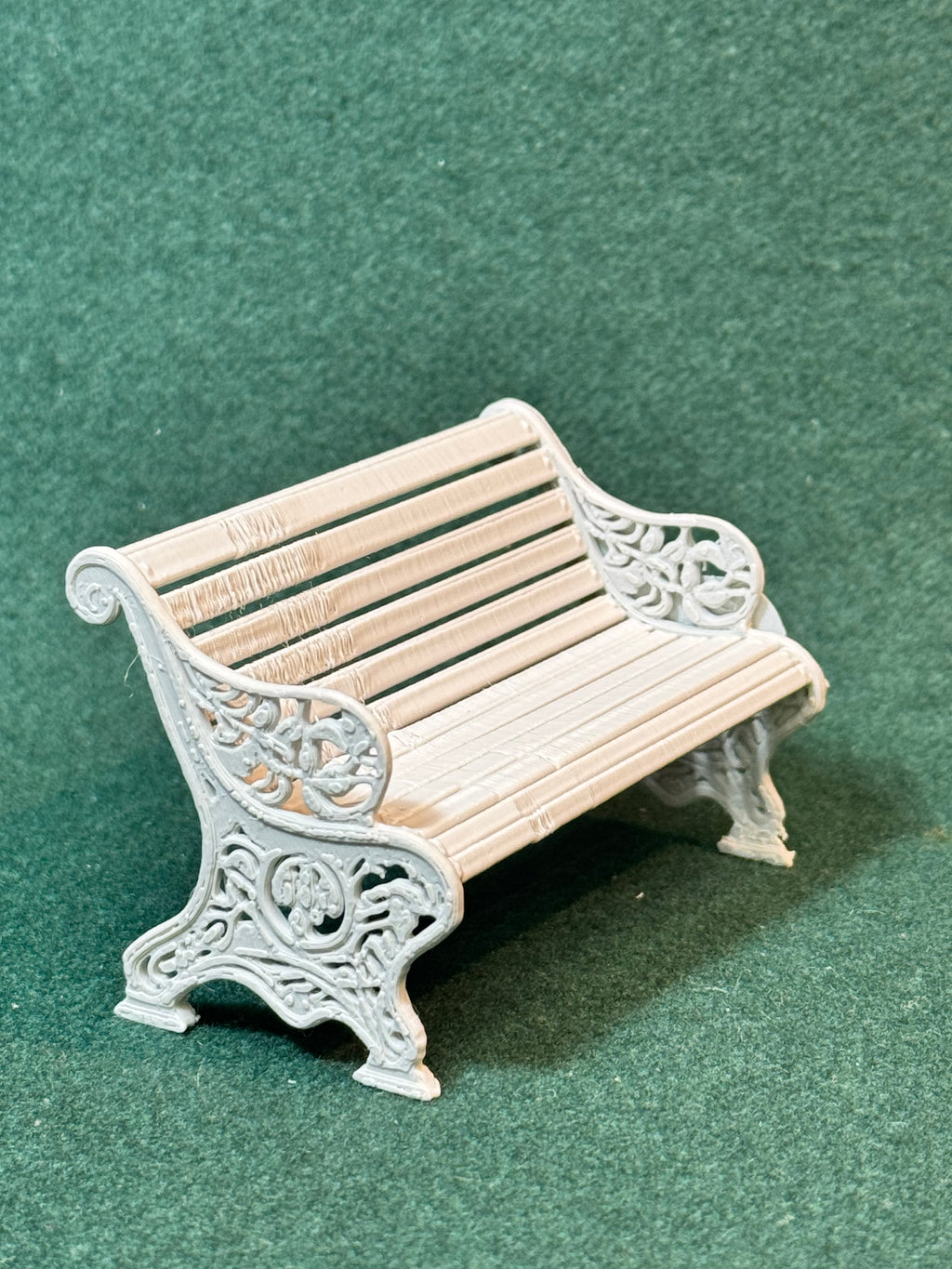 Puppenhaus Mini Bank aus der viktorianischen Ära (Außenbereich) 1 Miniatur