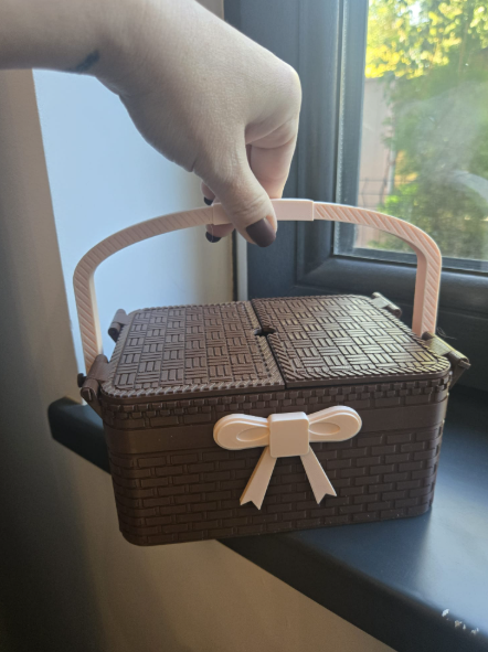 Picknickkorb Niedlich & Vollständig zerlegbar Figur Deko Statue süß Kawaii