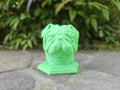 Mops Hundekopf Skulptur