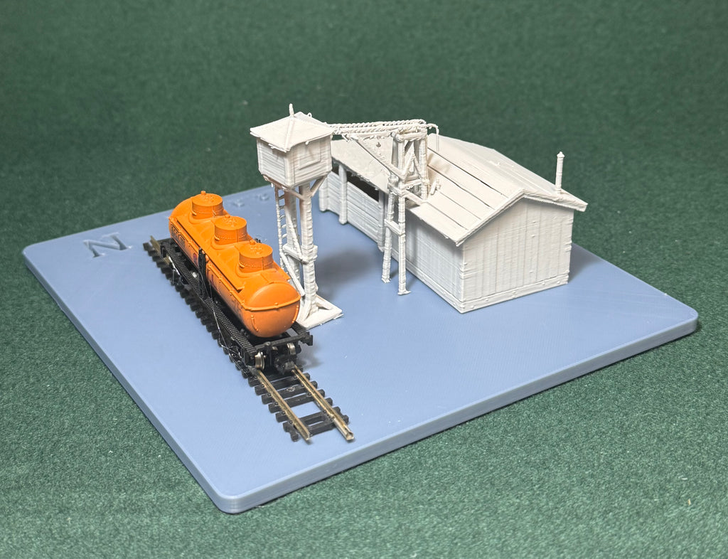 HO & N Struktur Sandlager & Turm Modelleisenbahn H0 Spur N Puppenhaus