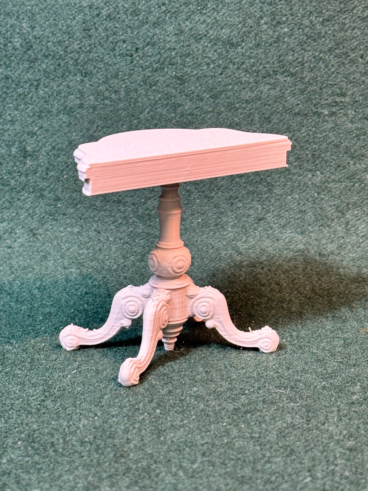 Puppenhaus Mini Kartentisch 2 aus der Viktorianischen Ära Miniatur 1:12