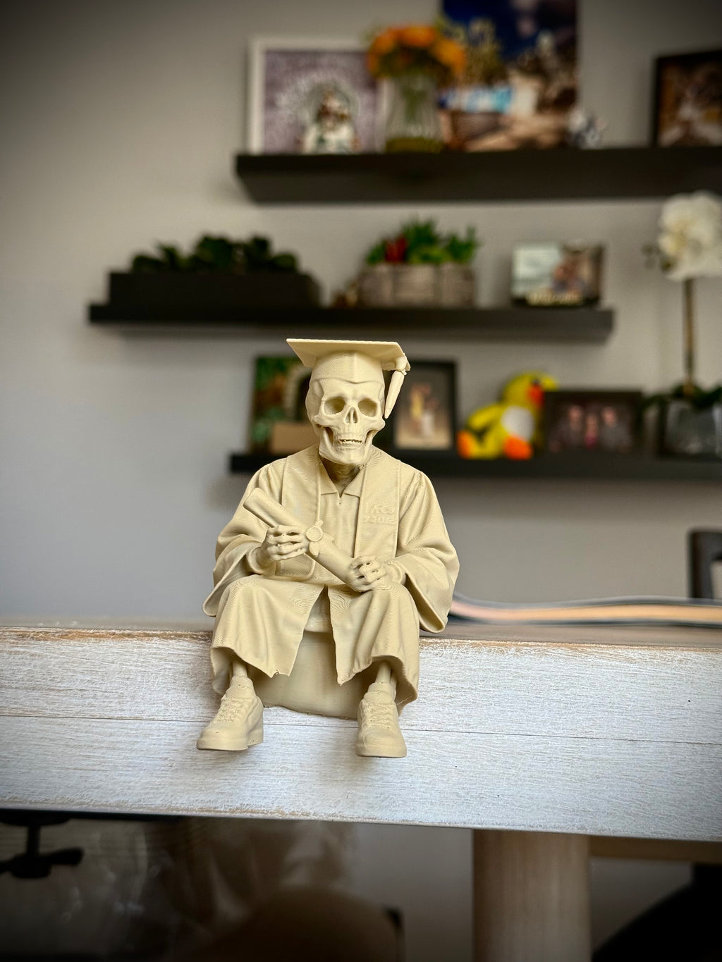 Totenkopf Kantenhocker Absolvent