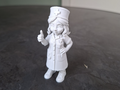 Krankenschwester mit Herz Figur Deko Statue Valentinstag Liebe Geschenk