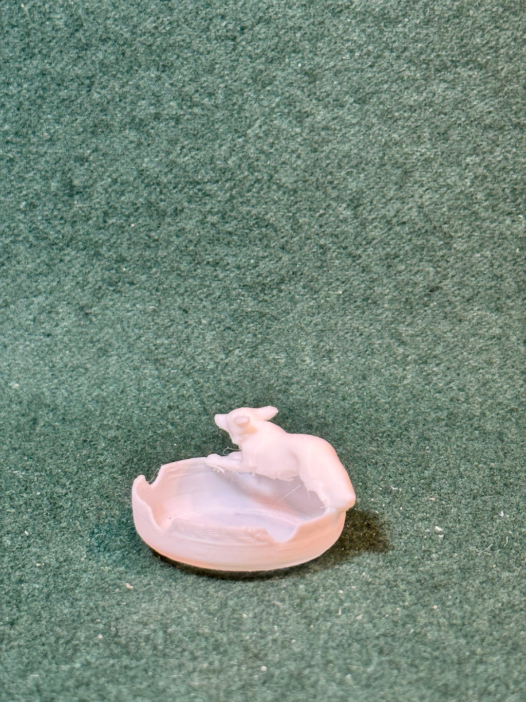 Puppenhaus Mini Aschenbecher aus der Viktorianischen Ära 1 Miniatur 1:12