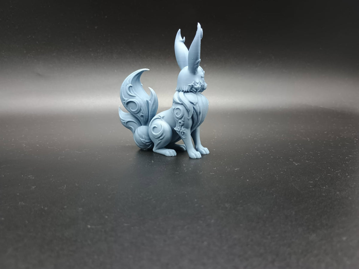 Mondgeist-Kaninchen des Reiches der Silbernen Nacht Figur Deko