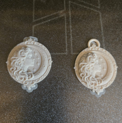 Mondgöttin Anhänger & Ornament ohne Kette Kettenanhänger Schmuck Charm