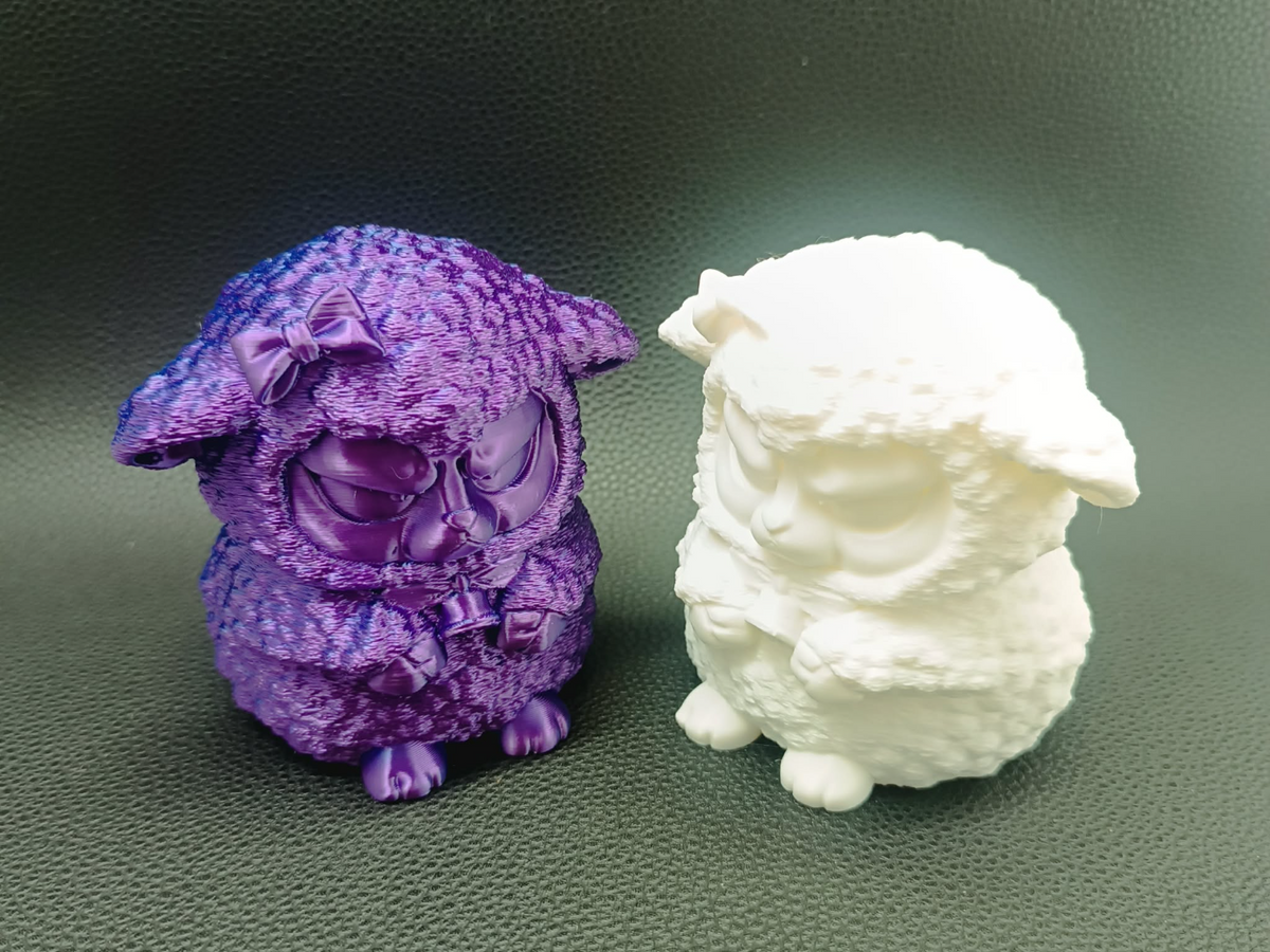 Mürrisches Osterlamm Chibi Figur Deko