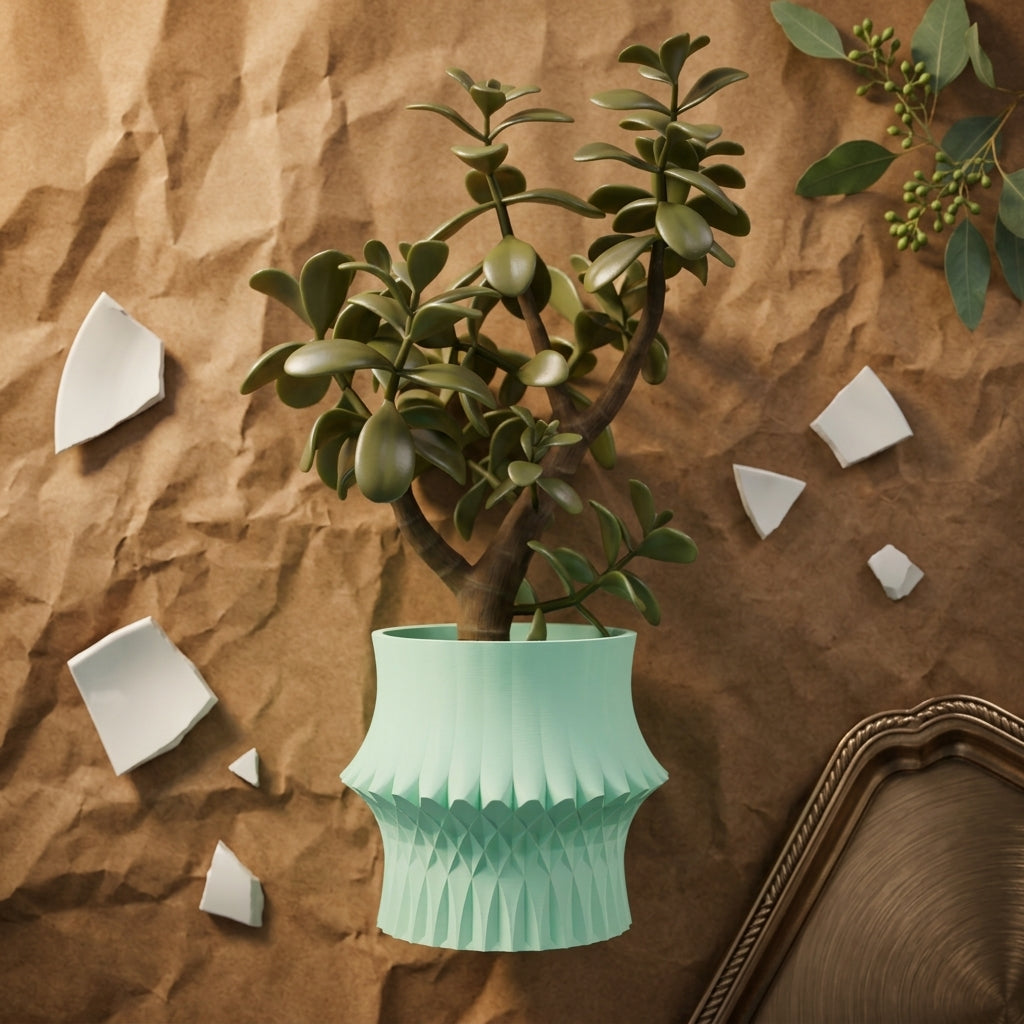 Pflanztopf Diamant-Design