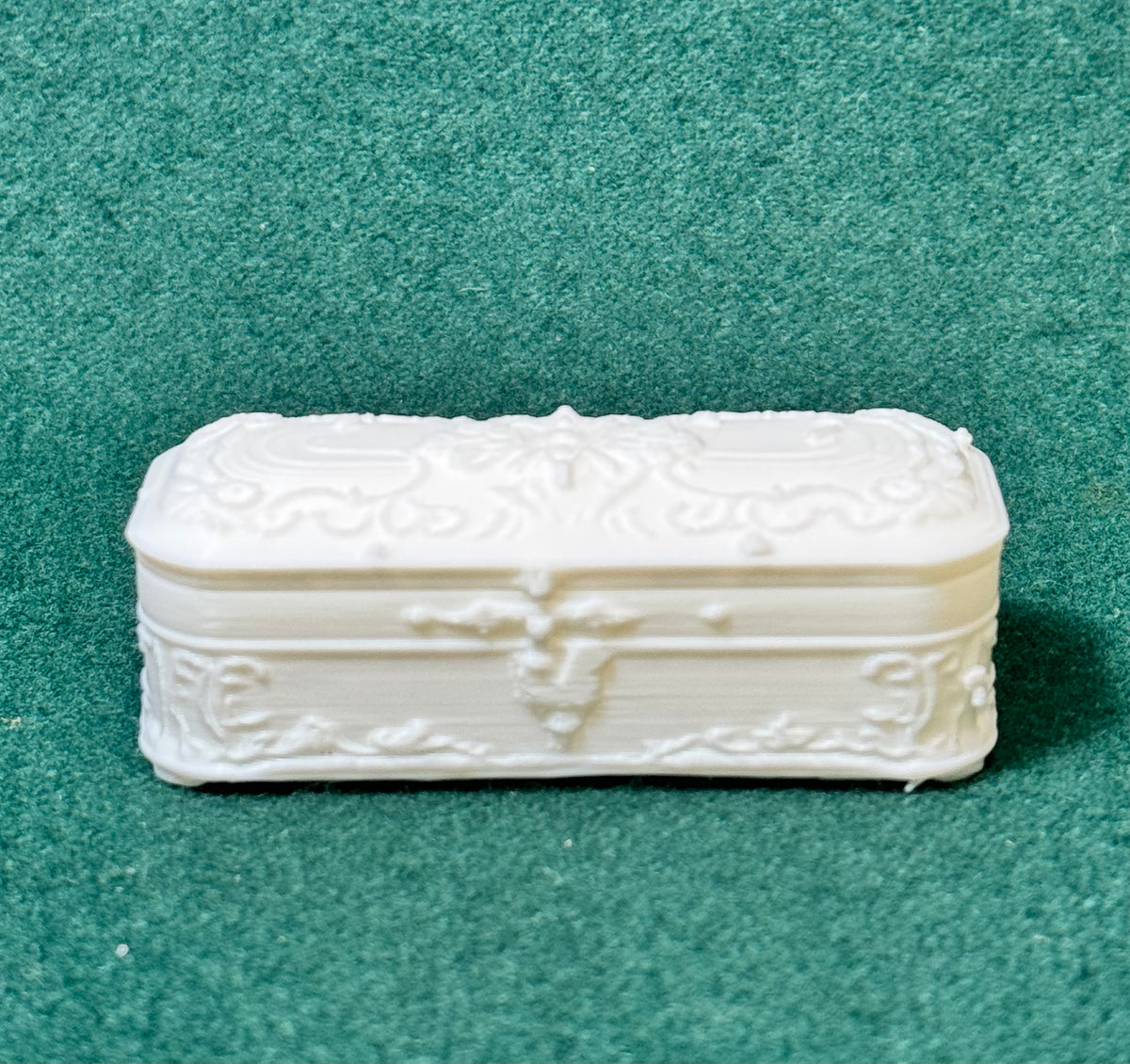 Puppenhaus Mini Schmuckkästchen aus der viktorianischen Ära4 Miniatur 1:12