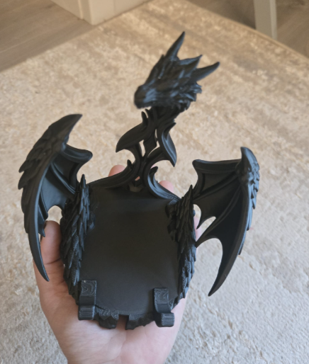 Drachen-Handyständer Gothic-Fantasy-Halterung Figur Deko Statue Skulptur