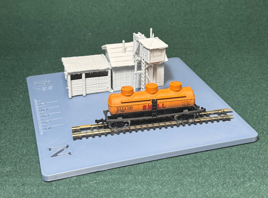 HO & N Struktur Sandlager & Turm Modelleisenbahn H0 Spur N Puppenhaus