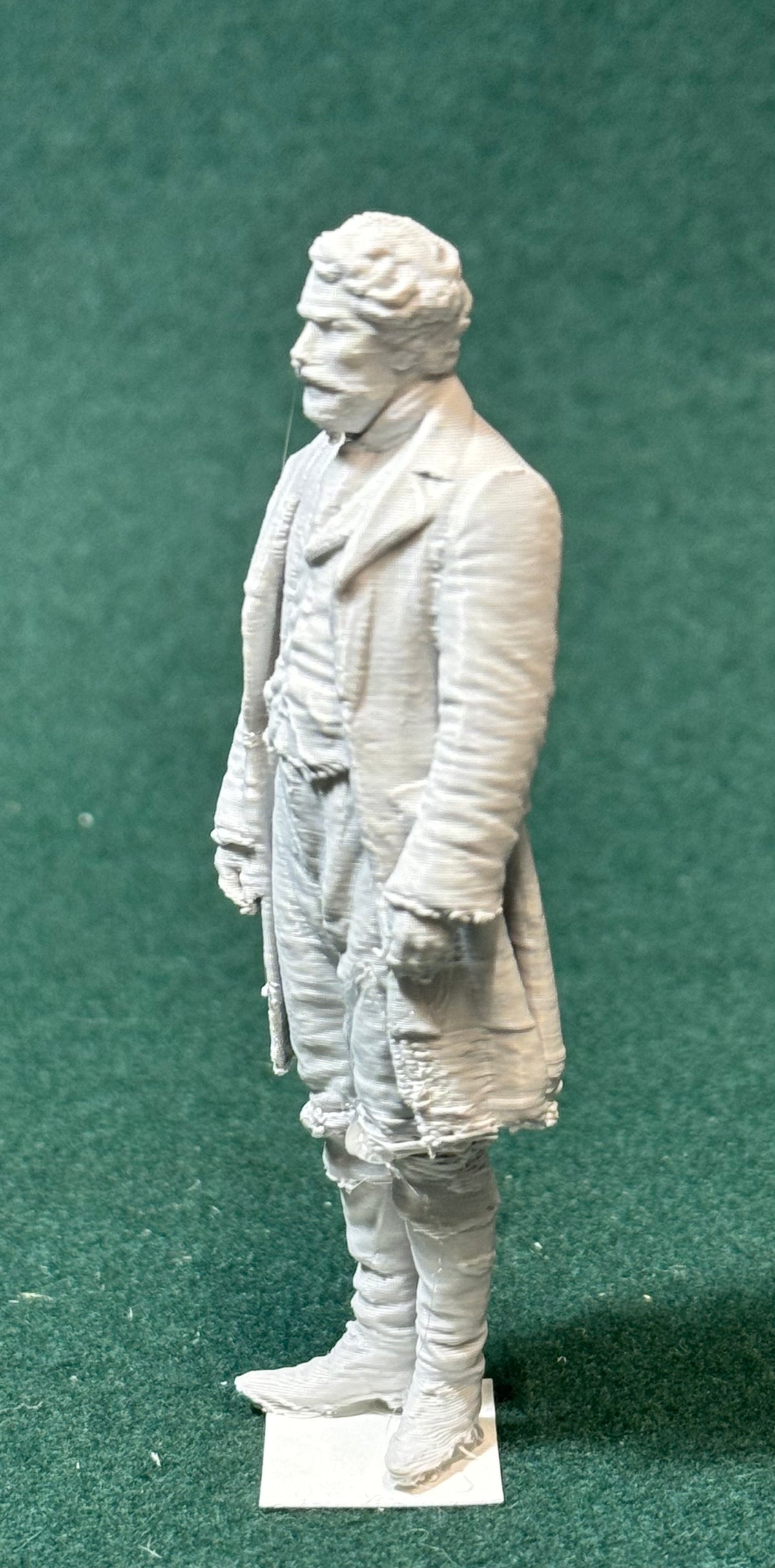 1880er 7 Männer aus der Mittelschicht Menschen 0020 Figur Deko Statue