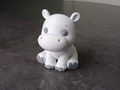 Niedliches Mini-Nilpferd Figur Deko Statue Tierfigur Tiere Tierliebhaber