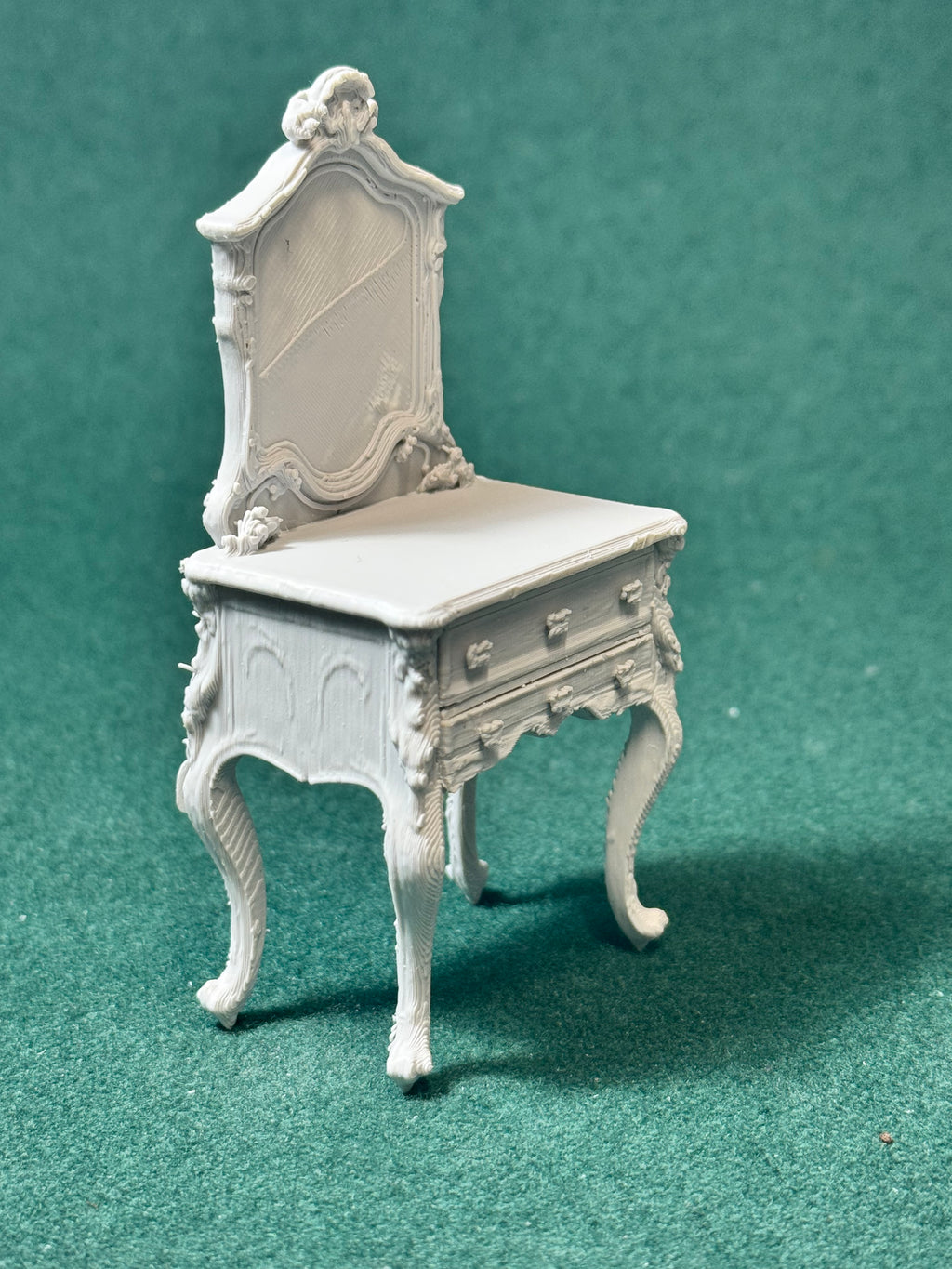 Harcourt Cabriole Van 1:12 Puppenhaus Miniatur Puppenstube Diorama Vintage