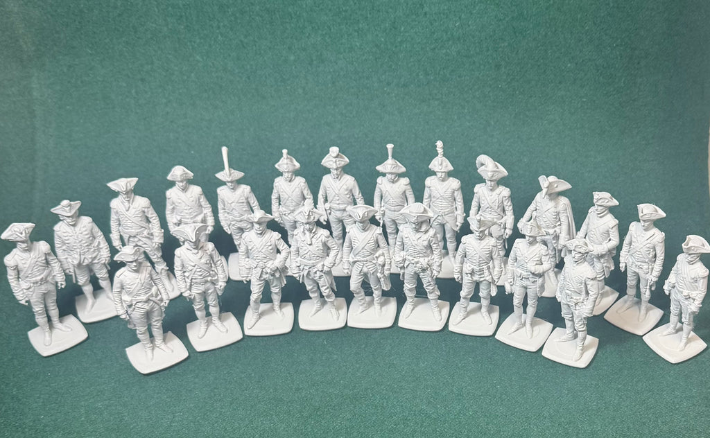 Soldaten des Krieges von 1812 Stehende Infanterie (23 gesamt) Figur Deko