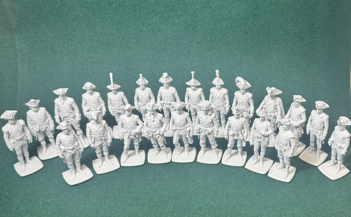 Soldaten des Krieges von 1812 Stehende Infanterie (23 gesamt) Figur Deko