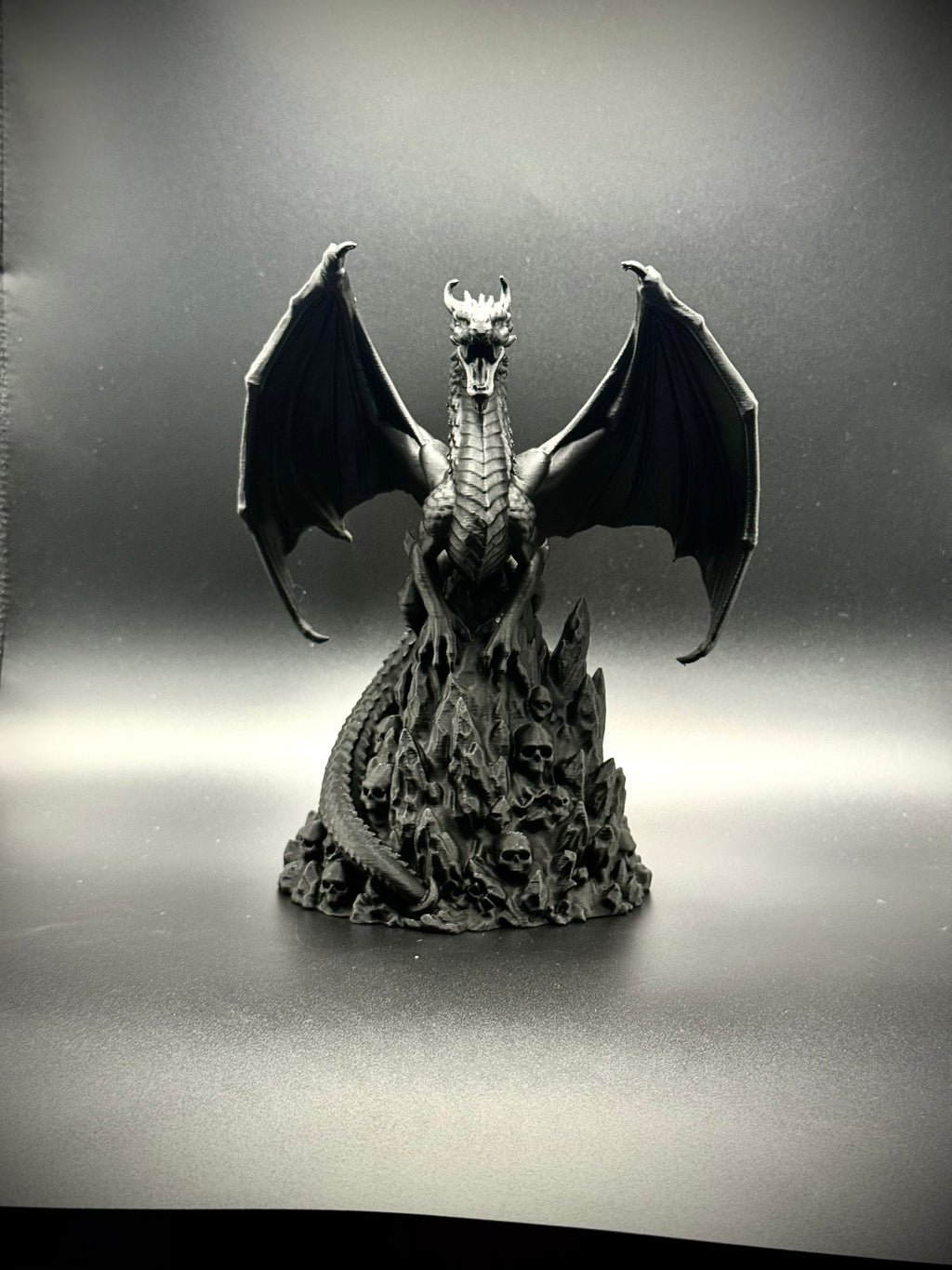 Figur Drache sitzend Deko