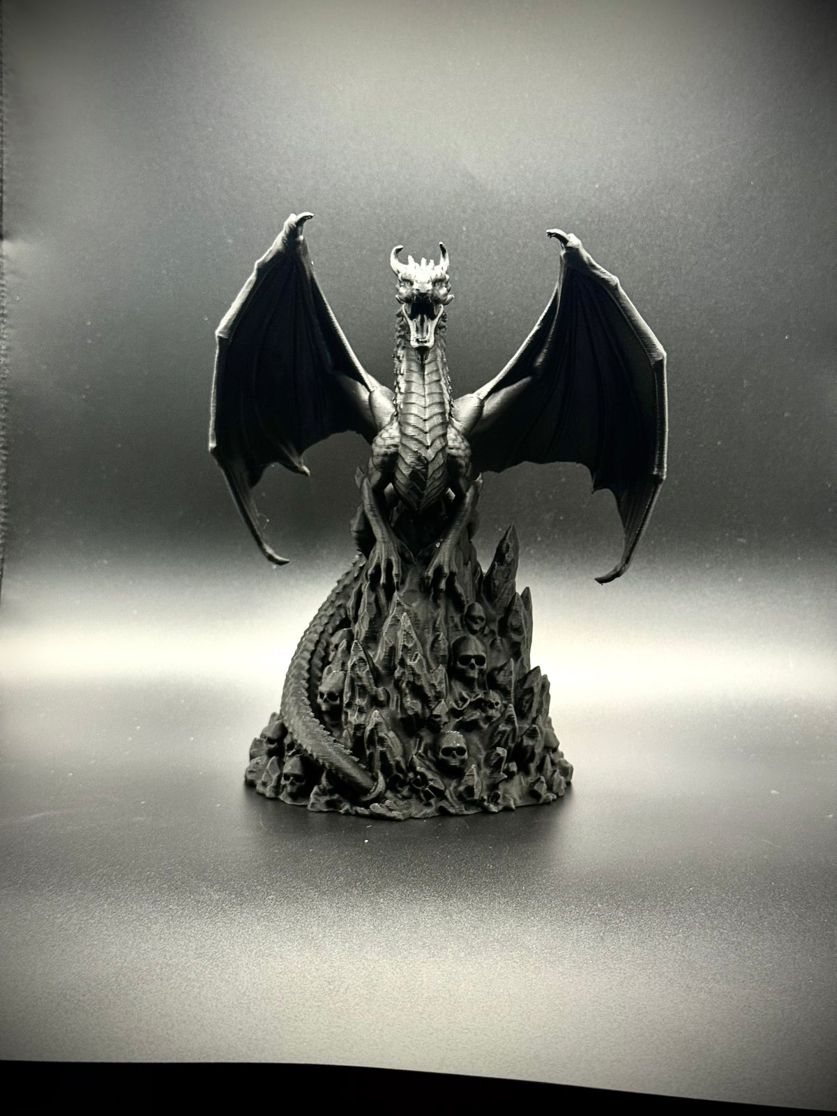 Figur Drache sitzend Deko