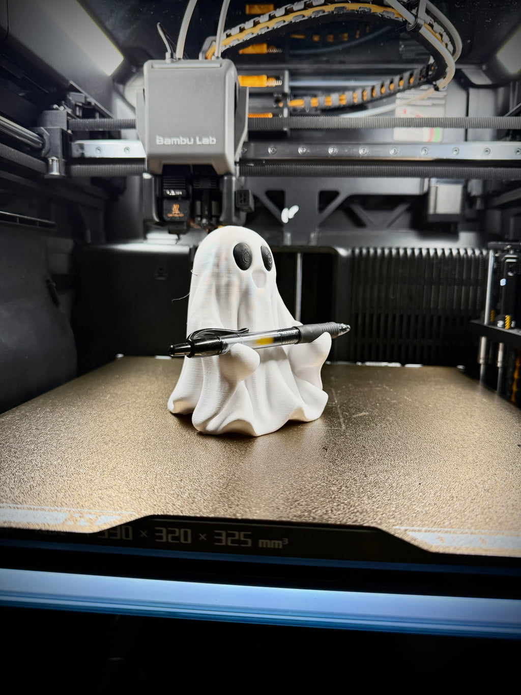 Stiftehalter Gespenst Halloween personalisierbar