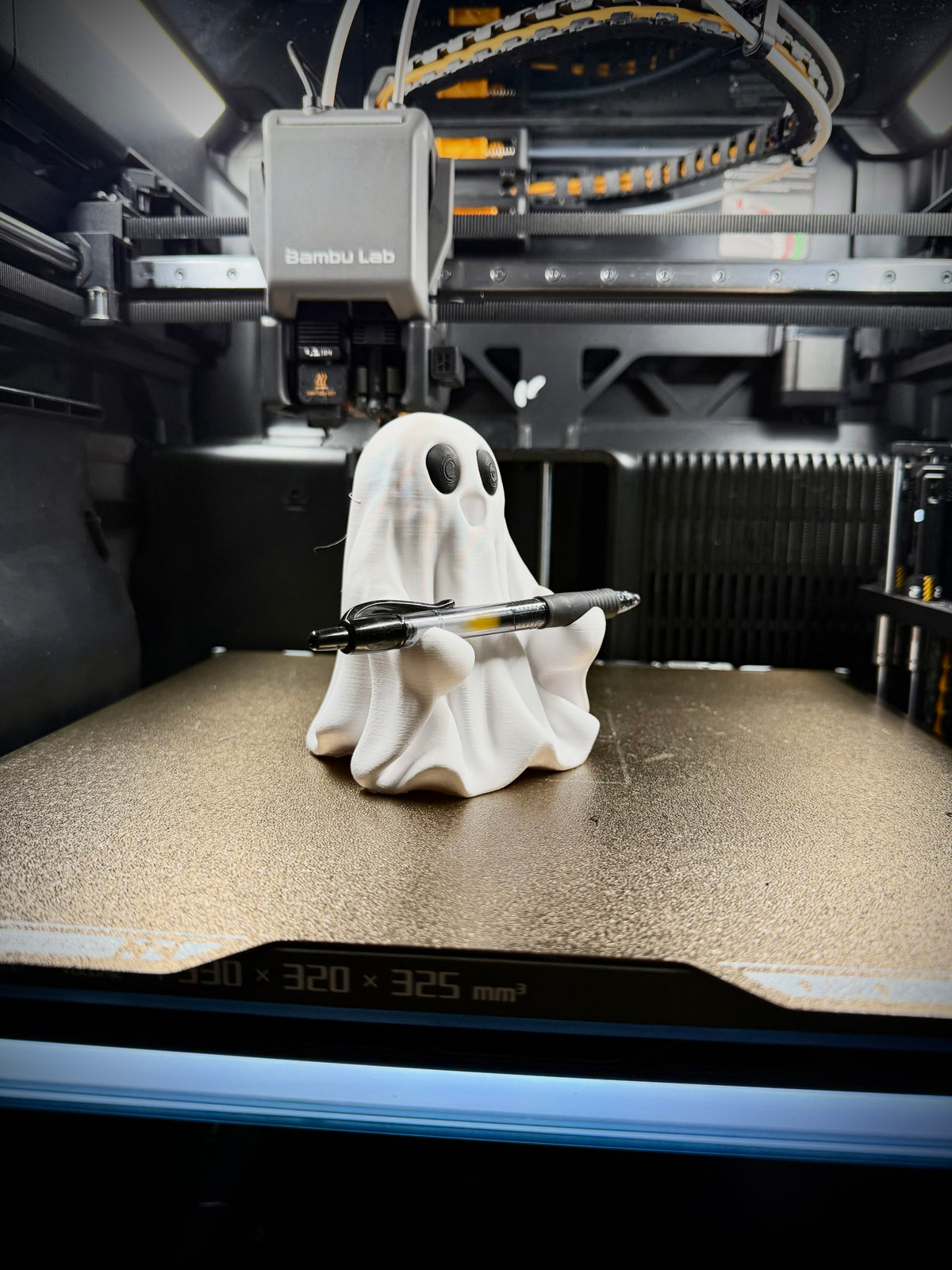 Stiftehalter Gespenst Halloween personalisierbar