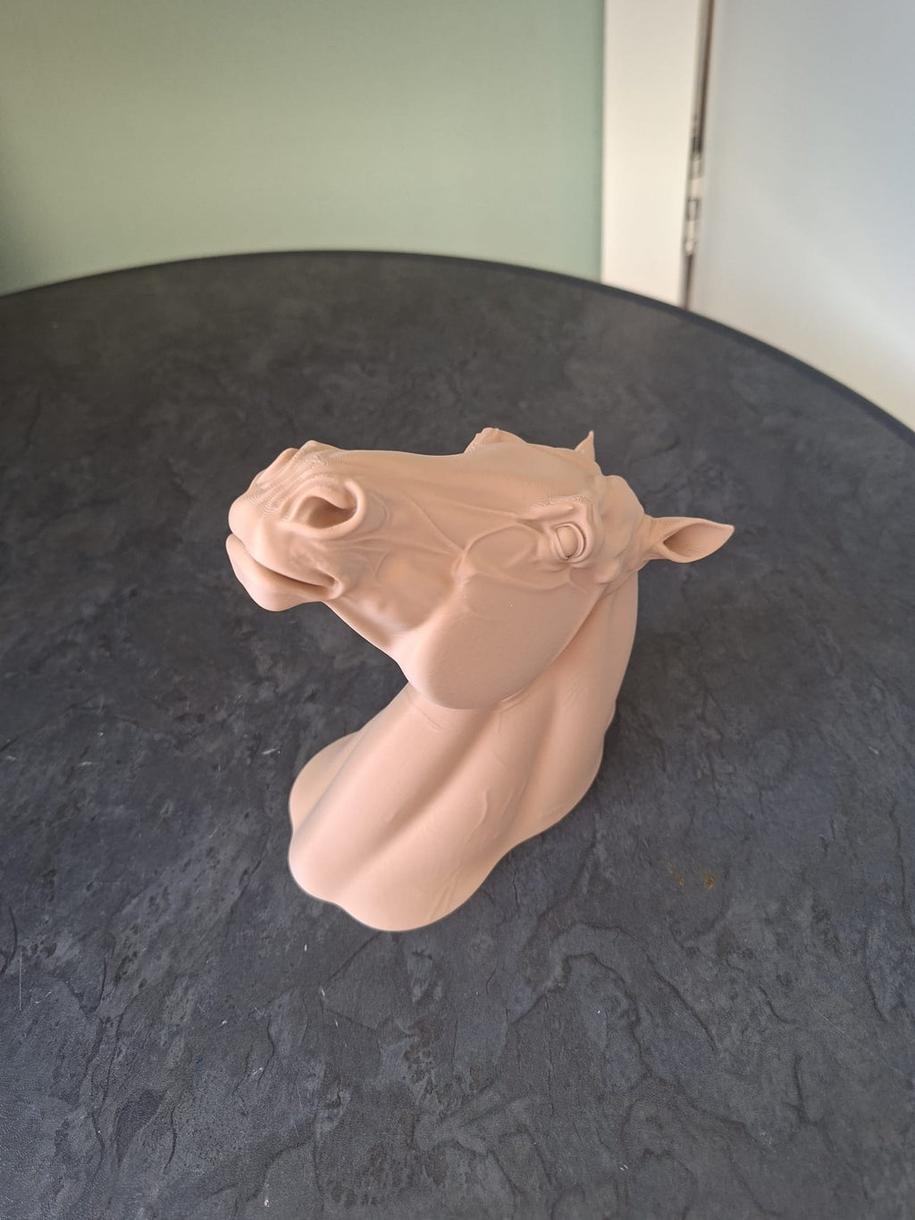 Pferdekopf Wanddekoration Pferdebüste Wandkunst Wandbild Tierfigur Tiere