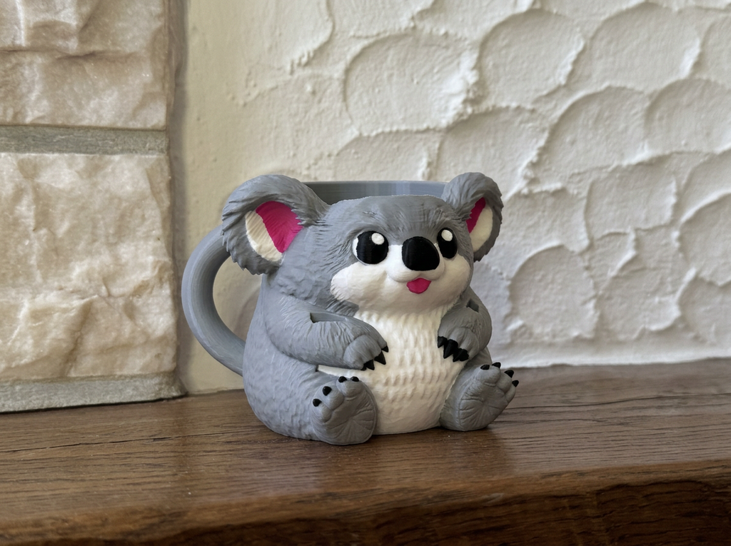 Eisbecher-Halter Koala Deko