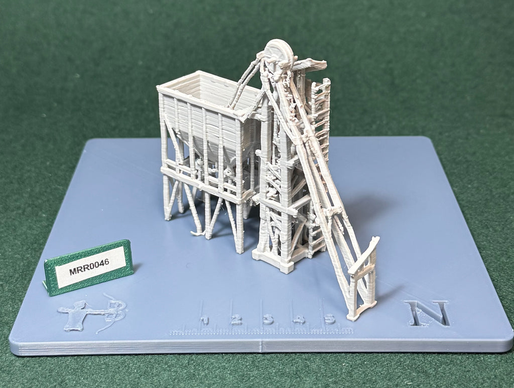 HO & N Struktur Kombination Modelleisenbahn H0 Spur N Diorama Gebäude