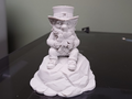 Glücklicher Kobold Kleeblatt-Wächter Figur Deko Statue Valentinstag Liebe