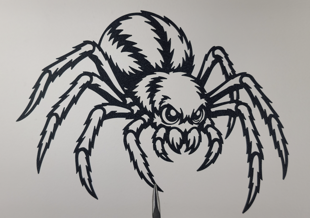 Riesenspinne Wandkunst Wandbild Wanddeko Wanddekoration Wohnzimmer Deko