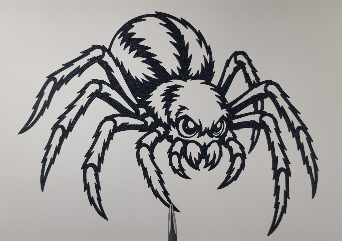 Riesenspinne Wandkunst Wandbild Wanddeko Wanddekoration Wohnzimmer Deko