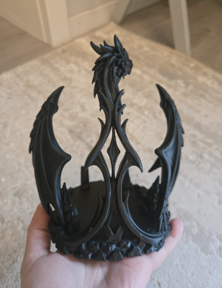 Drachen-Handyständer Gothic-Fantasy-Halterung Figur Deko Statue Skulptur