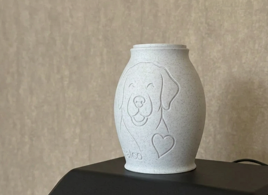 Tierurne Labrador Linien-Design