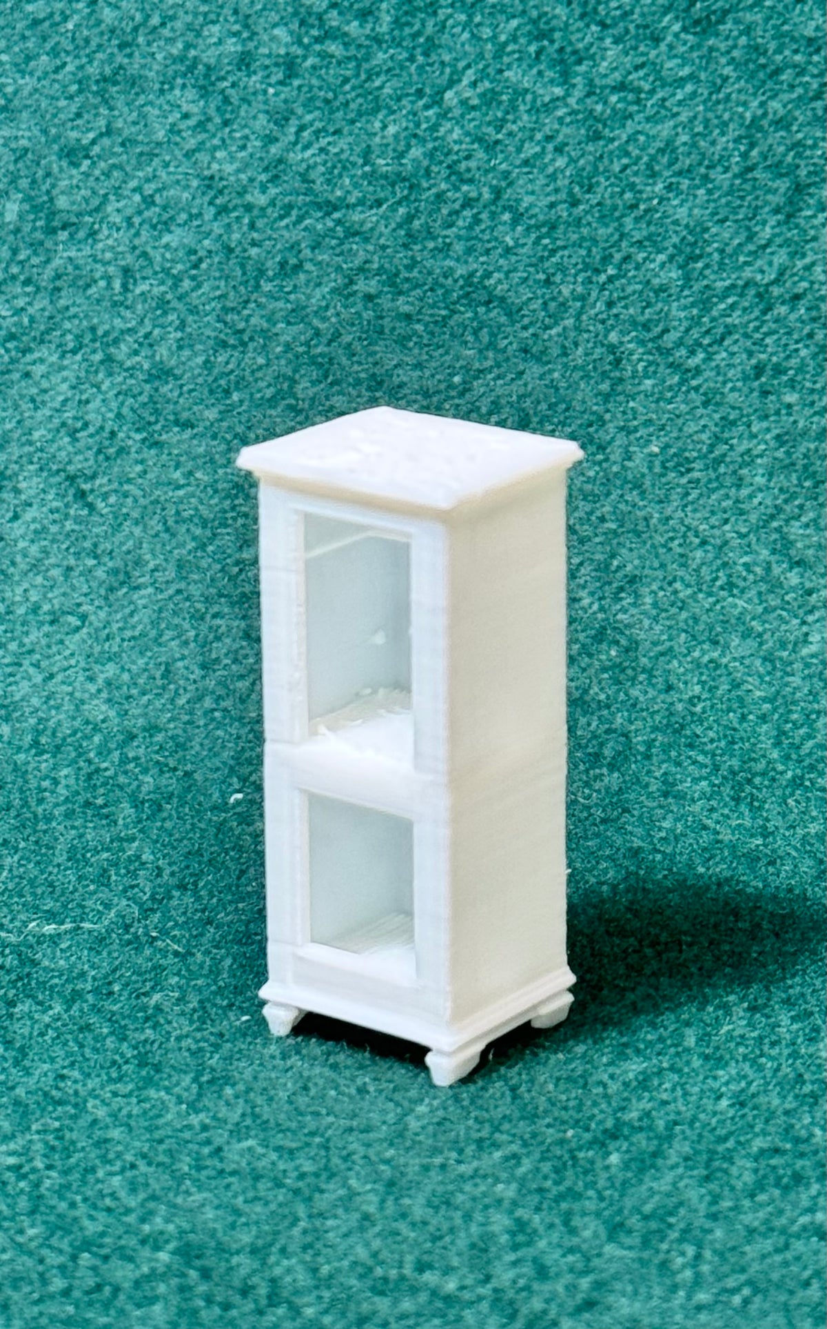 Puppenhaus Mini Spinde aus der Viktorianischen Ära 4 Miniatur 1:12 Diorama