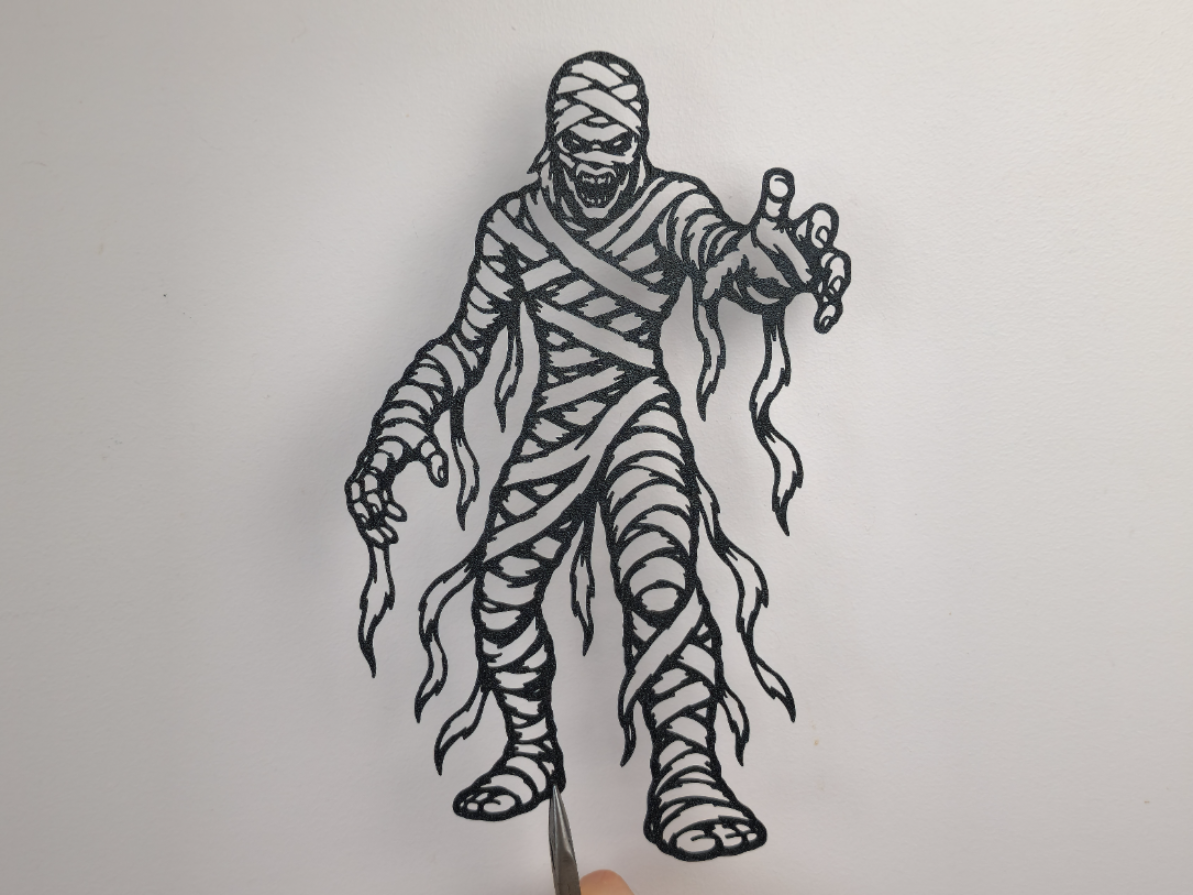 Mumien-Horror-Wandkunst Wandbild Wanddeko Wanddekoration Halloween Deko
