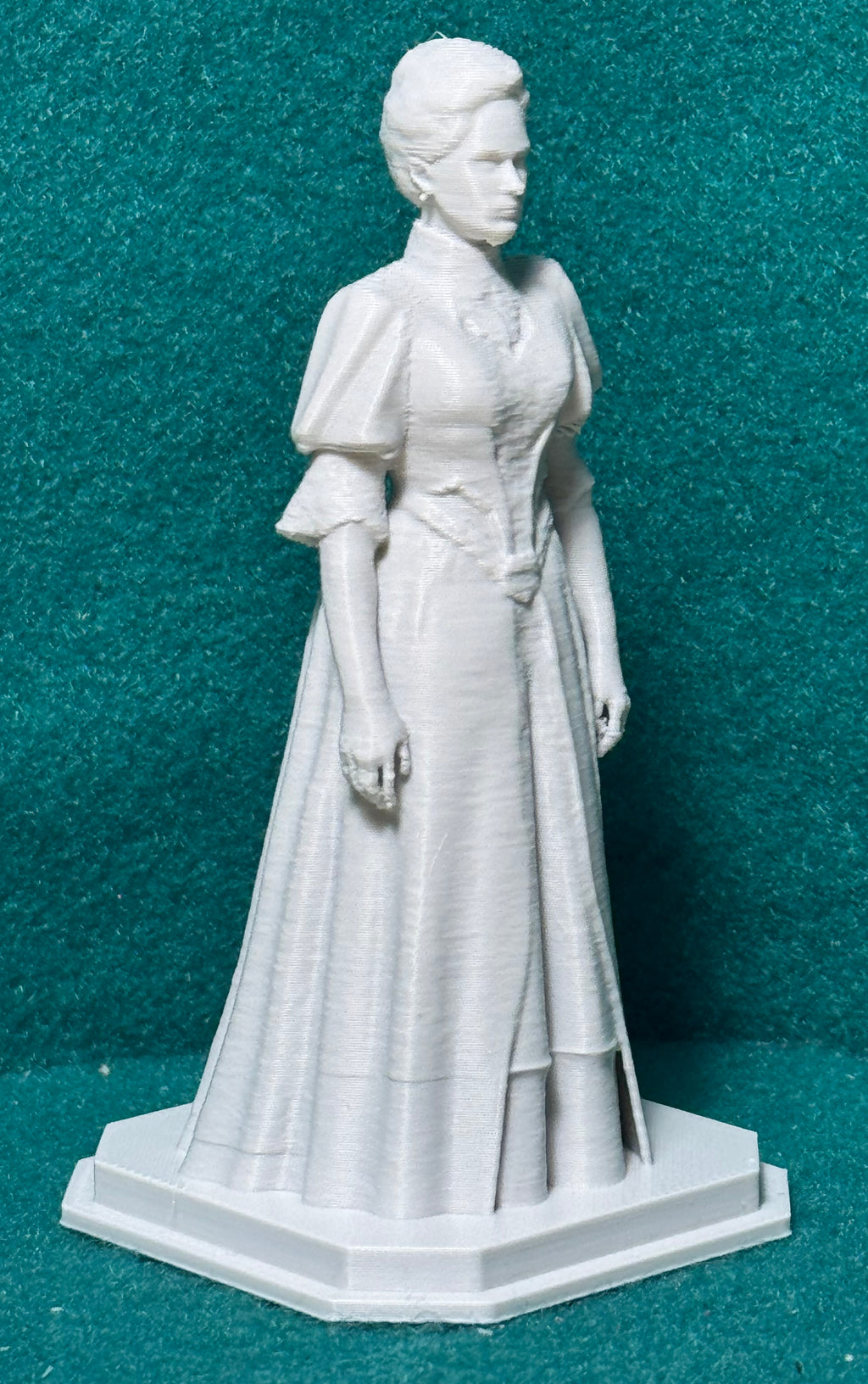 Nachbar Lady Beatrice Ashcombe Figur Deko Statue Puppenhaus Miniatur Vitrine