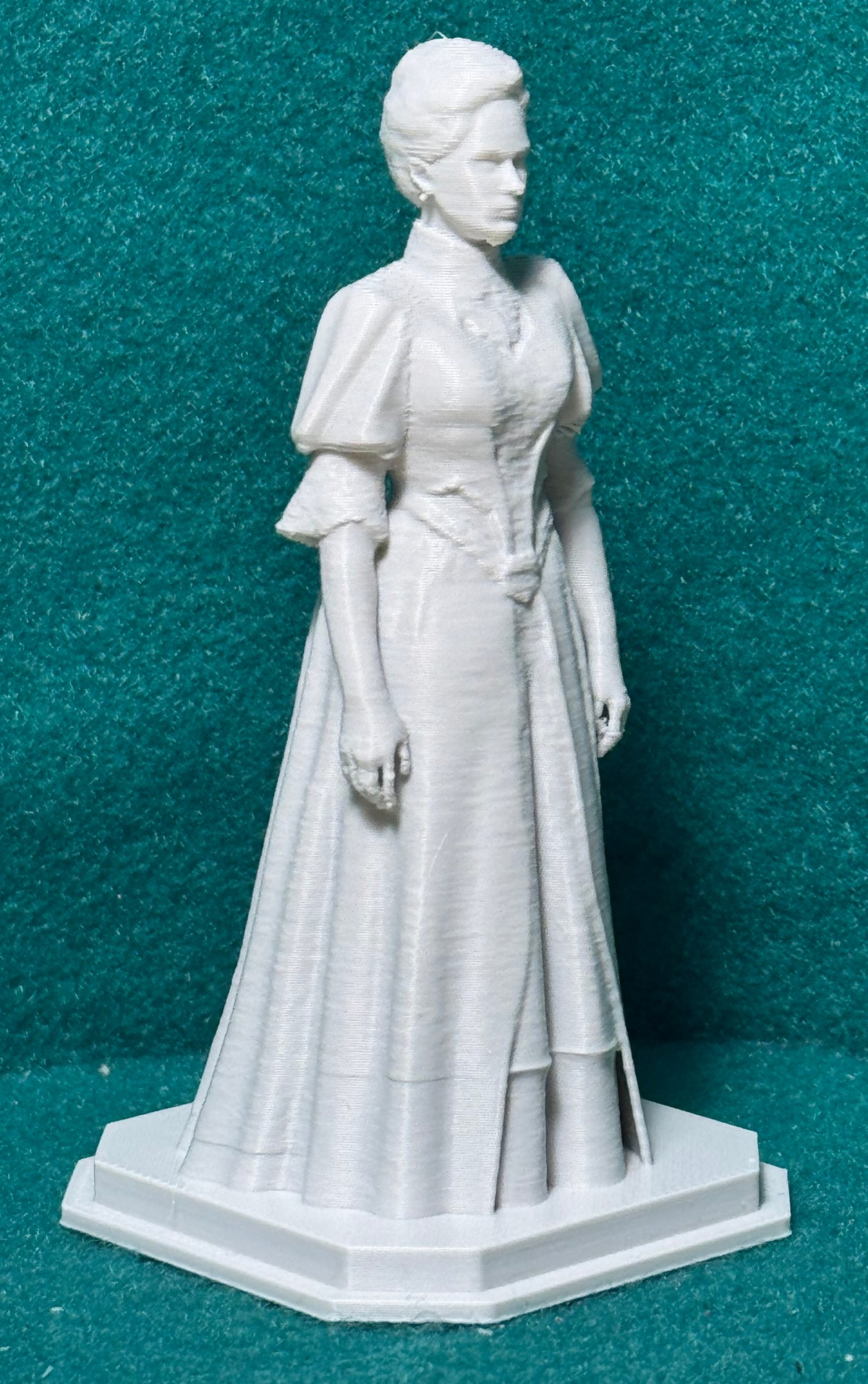 Nachbar Lady Beatrice Ashcombe Figur Deko Statue Puppenhaus Miniatur Vitrine